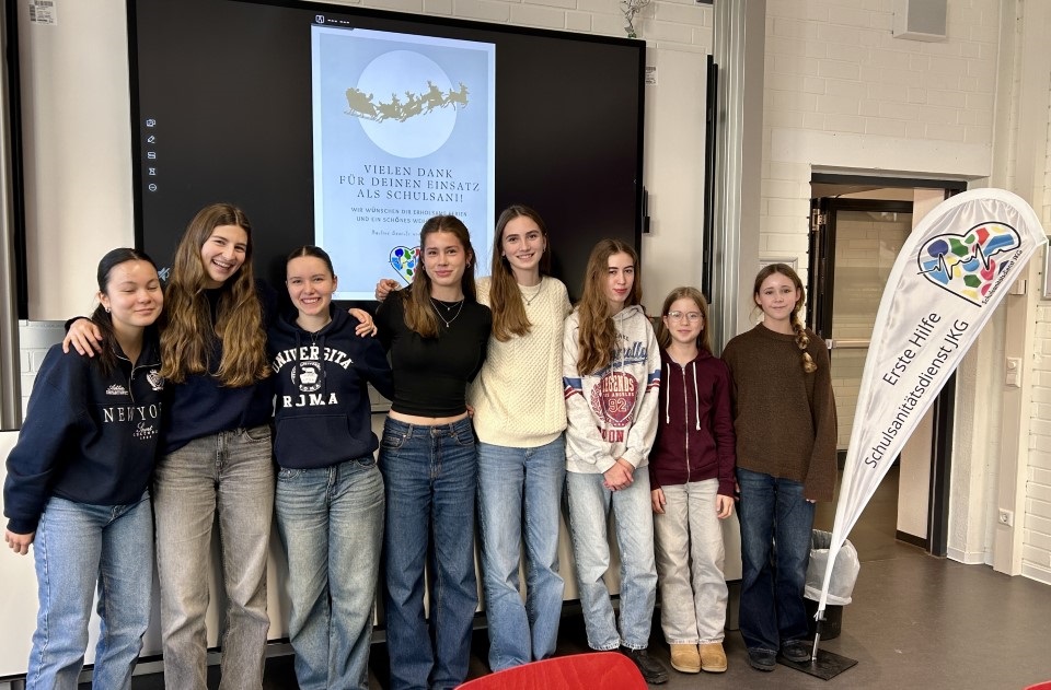 Schulsanitäter am JKG