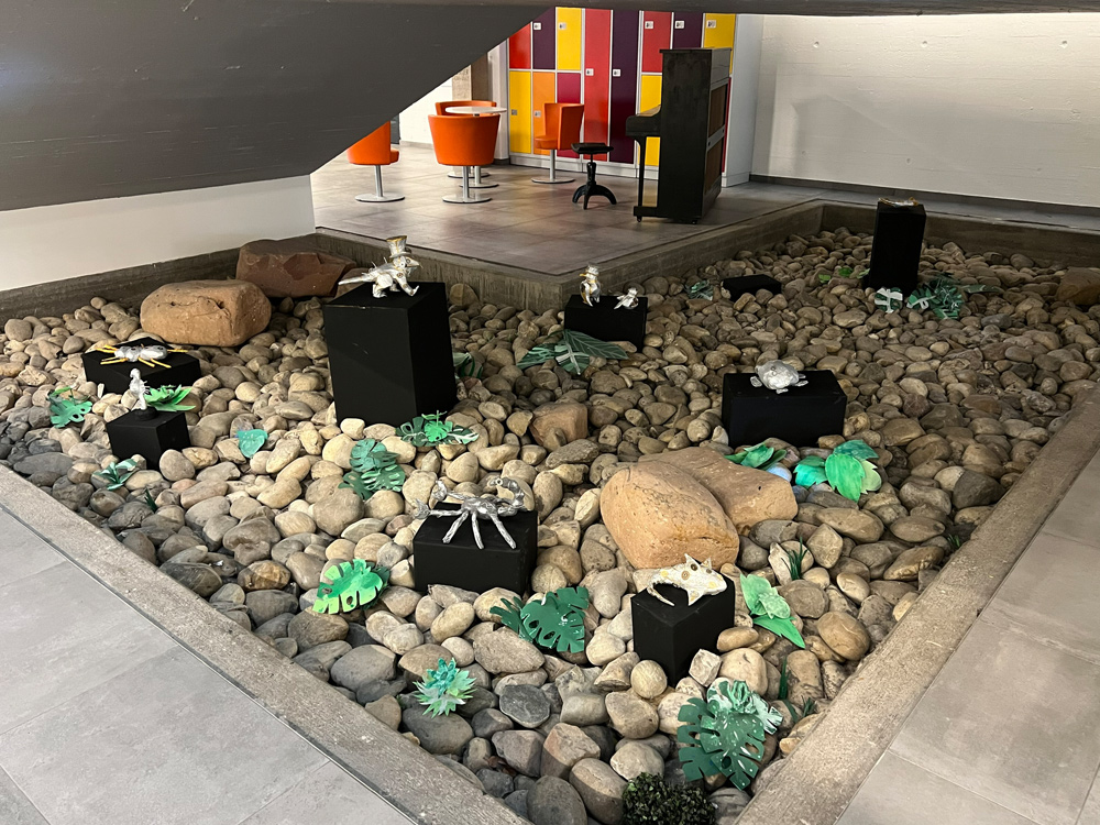 Die Kunst-Ecke am JKG