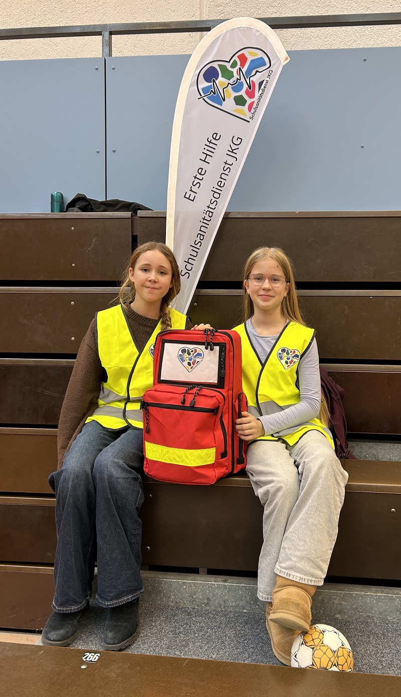 Schulsanitäter am JKG